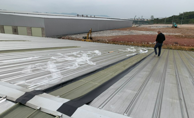 相山厂房屋面防水维修案例